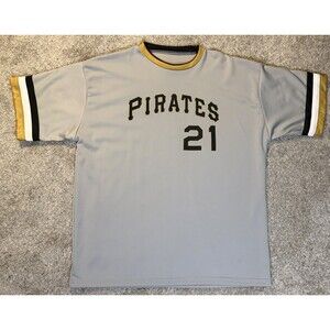 PITTSBURGH PIRATES M JERSEY #21 ROBERTO CLEMENTE